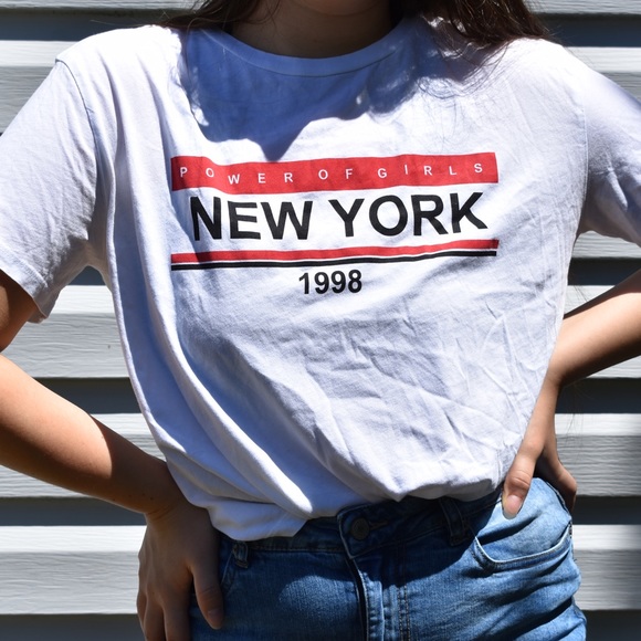 Cute “Power of Girls, New York” t-shirt from H&M - Picture 2 of 3